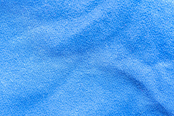 Fototapeta na wymiar texture 02 - tessuto azzurro spiegazzato