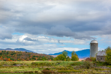 farm in the mountain