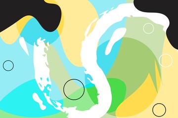 artistic abstract background random shape splash brush. This design art is great for wall decor, invitations, posters, and product design