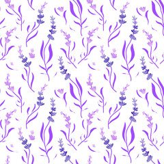Fototapeta na wymiar Pattern witch flowers of lavender.Background for textile,paper,wallpaper