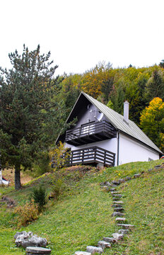 Rural house in a forest area, Europe, Slovakia