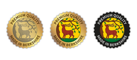 Naklejka premium Set of 3 