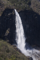 Obraz premium Huge waterfall in Norway