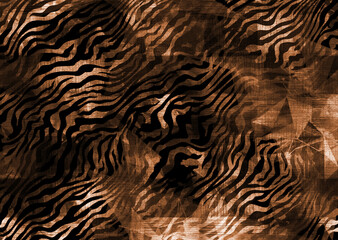abstract leopard print pattern	
