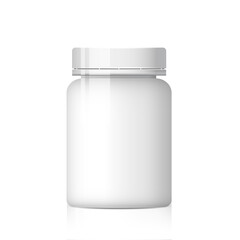 Pill bottle vector design.