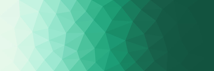 Abstract  green background. Low poly background.