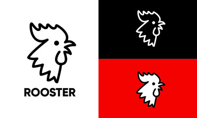 animal logo vector icon outline style
