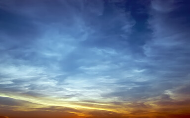 Naklejka na ściany i meble sky cloud sunset background design