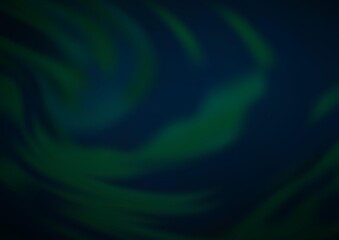 Dark Green vector abstract blurred template.