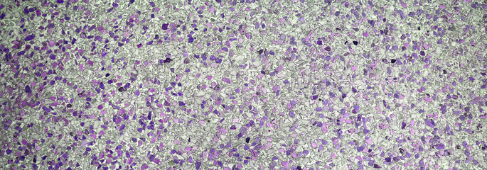 Beautiful purple pattern terrazzo texture background