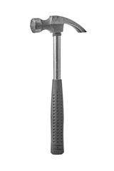 Hammer on white background. Close up image against background