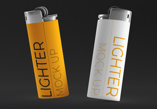 Two Lighters Mockup