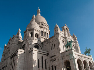 Fototapeta na wymiar The Sacre Coeur. Montmartre. Paris, France.