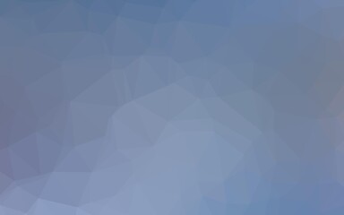 Light BLUE vector abstract mosaic backdrop.