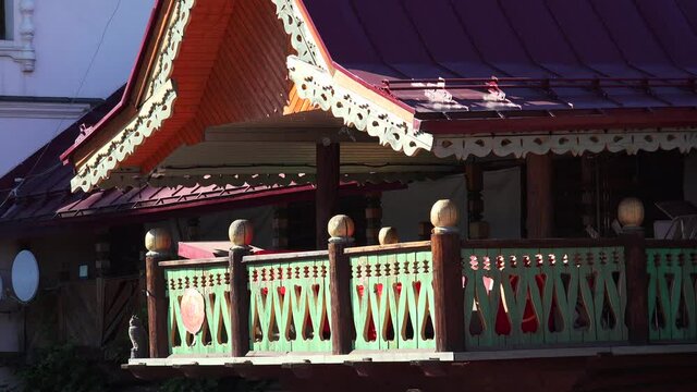 Kremlin in Izmailovo. Moscow. Russia. 4K.