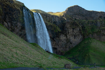 Islande, cascade Seljalandsfoss