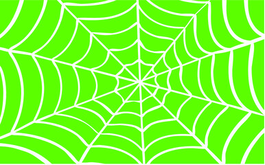 White Cobweb Red background. Vector Spider happy halloween party day fun funny spooky logo creepy horror insect hush dia 31 october fest Spiderman hallow Webbing line pattern Unlucky Accident zombie.