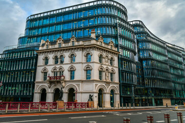 London view over the Holborn Bridge