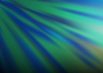 Fototapeta premium Light BLUE vector blurred bright background.