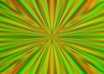 Light Green, Yellow vector glossy abstract background.