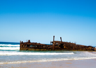 Shipwreck on Fraser Island