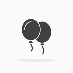 Balloons icon.