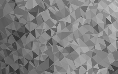 Obraz premium Light Silver, Gray vector polygonal template.
