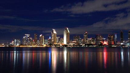 Fototapeta na wymiar San Diego, Skyline