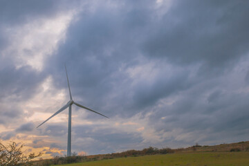 Fototapeta na wymiar éolienne