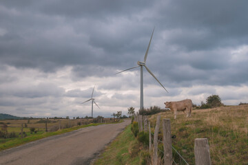 Fototapeta premium éoliennes