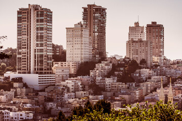 San Francisco city and home landscape