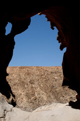 grand stone formation, archo de las pe&ntilde;ita, Fuerteventura