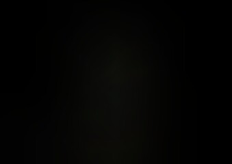 Dark Black vector blurred background.