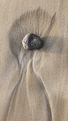 tidal beach near Orzola, Lanzarote, Canary island