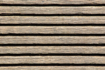 Wooden wall material background and texture, pattern of the wood. Horizontal lines.