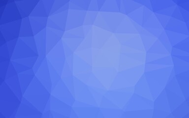 Obraz premium Light BLUE vector abstract polygonal layout.