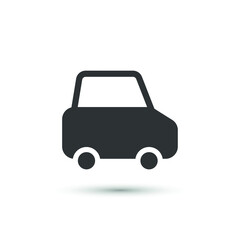 Vector car icon. Automobile symbol. For design, web site design, logo, app, UI.