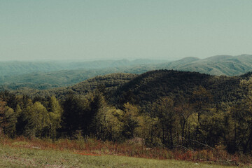 landscape in the mountains