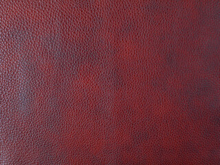 Dark red cattle leather texture background