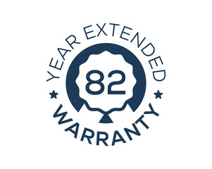 82 Years Warranty images, 82 Year Extended Warranty logos