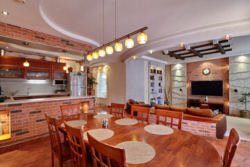 kitchen living room