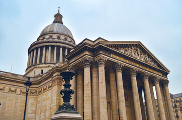 Obraz premium Paris Pantheon outdoor view