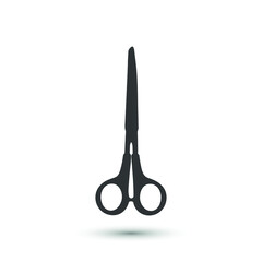 Vector scissors icon. Cut symbol. For design, web site design, logo, app, UI.
