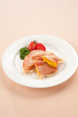 カボチャの天婦羅