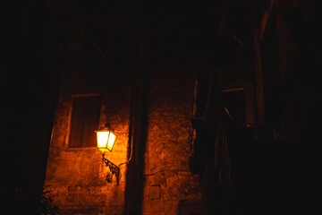 Halloween in Calcata, Lazio, Italy.
Halloween is a holiday celebrated each year on October 31. The tradition originated with the ancient Celtic festival of Samhain.