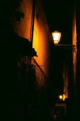 Halloween in Calcata, Lazio, Italy.
Halloween is a holiday celebrated each year on October 31. The tradition originated with the ancient Celtic festival of Samhain.