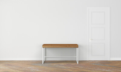 Fototapeta premium modern interior with office desk