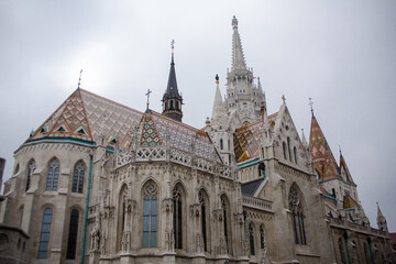 Matthias Church or Church of Our Lady in Budapest Castle, Hungary
