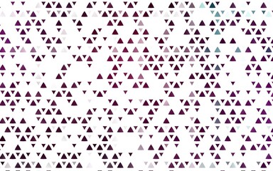 Light Purple vector layout with lines, triangles.