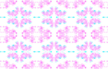 Watercolor Ethnic Tile. 